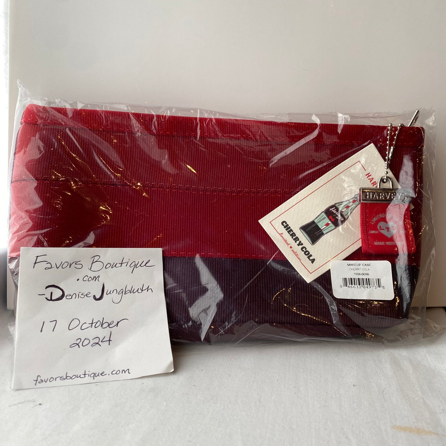Harveys - Makeup Case / Cherry Cola LTD - New
