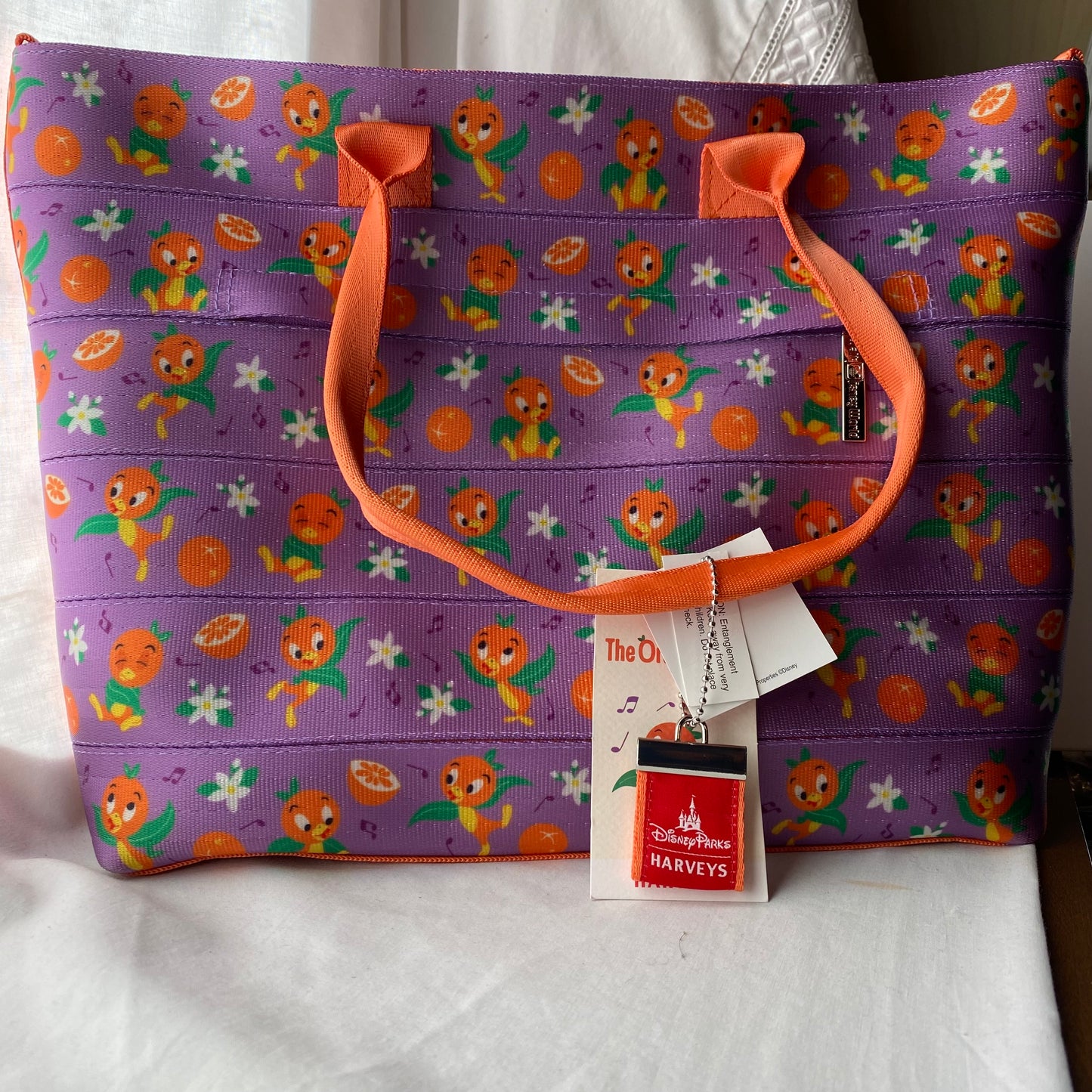 Harveys - Medium Streamline Tote / Orange Bird - New