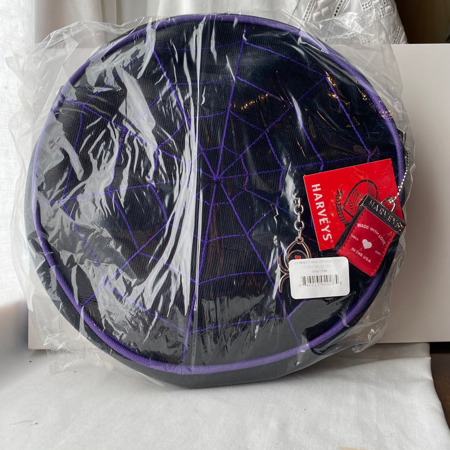 Harveys - Convertible Crossbody Collectors Series / Purple Spiderweb - New
