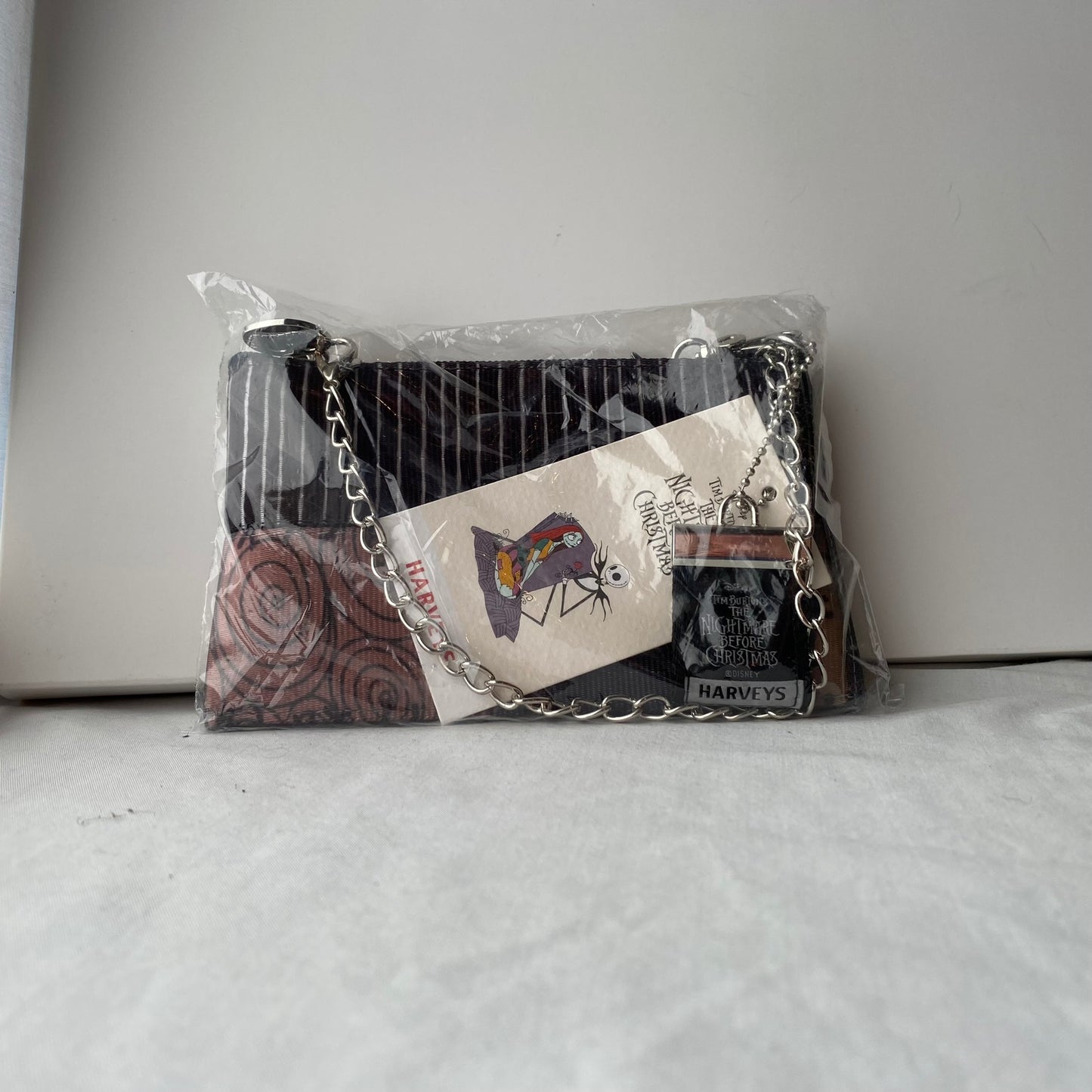 Harveys - Coin Purse / Nightmare Before Christmas Seatbelt Jack and Sally - New