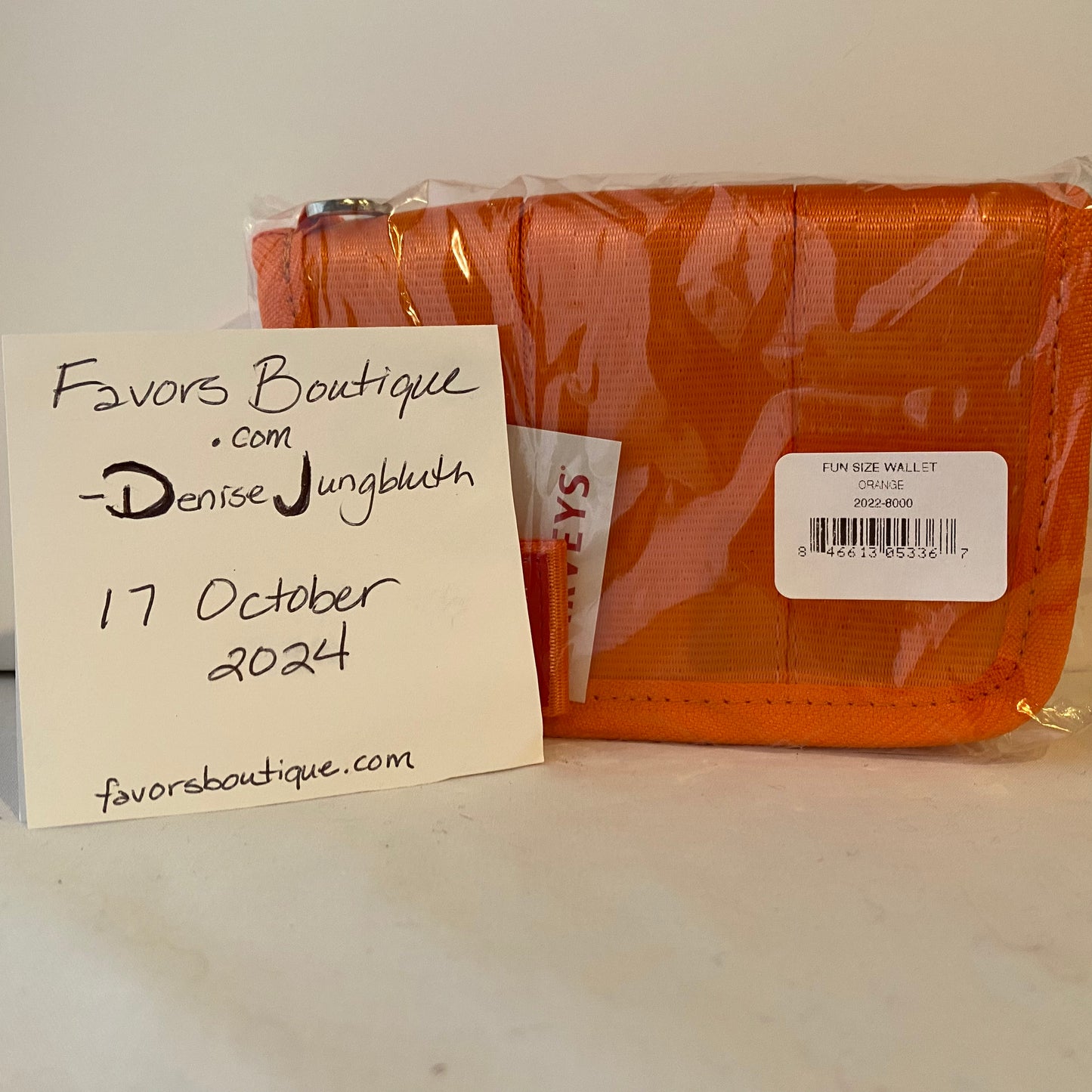 Harveys - Fun Size Wallet / Orange - New