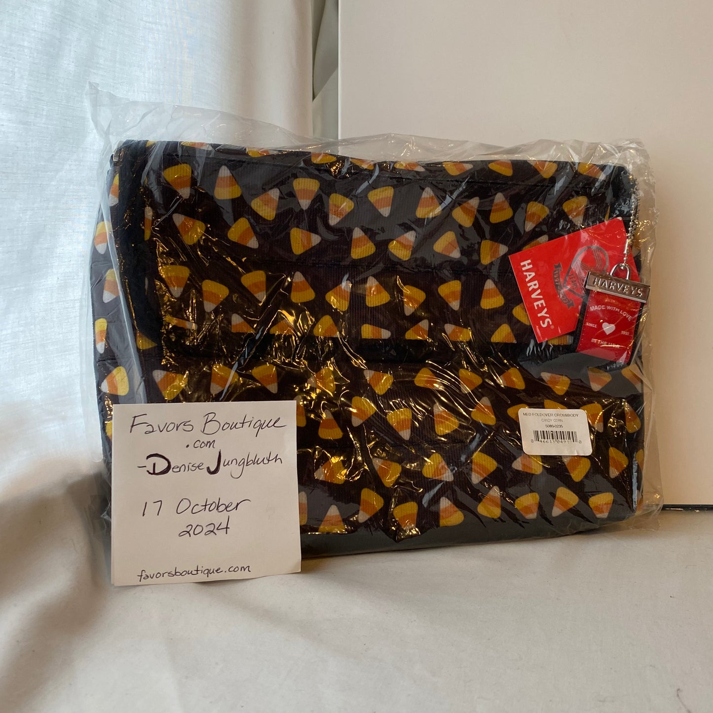 Harveys - Medium Foldover Crossbody / Candy Corn - New