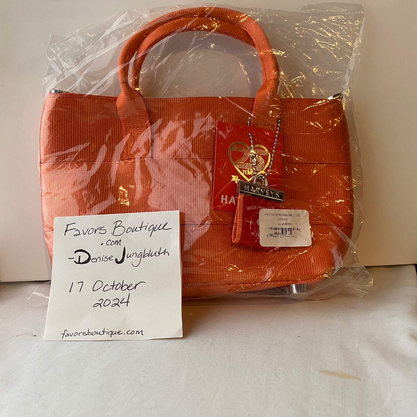 Harveys - Petite Streamline Tote / Orange - New