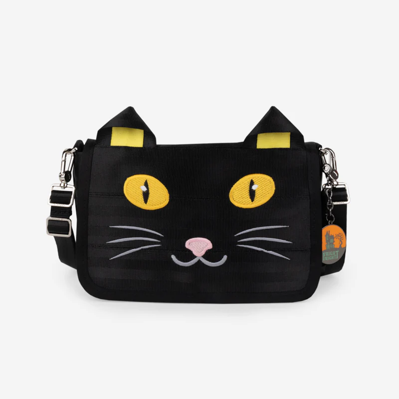 Harveys - Foldover Crossbody Collectors Series / Black Cat - New