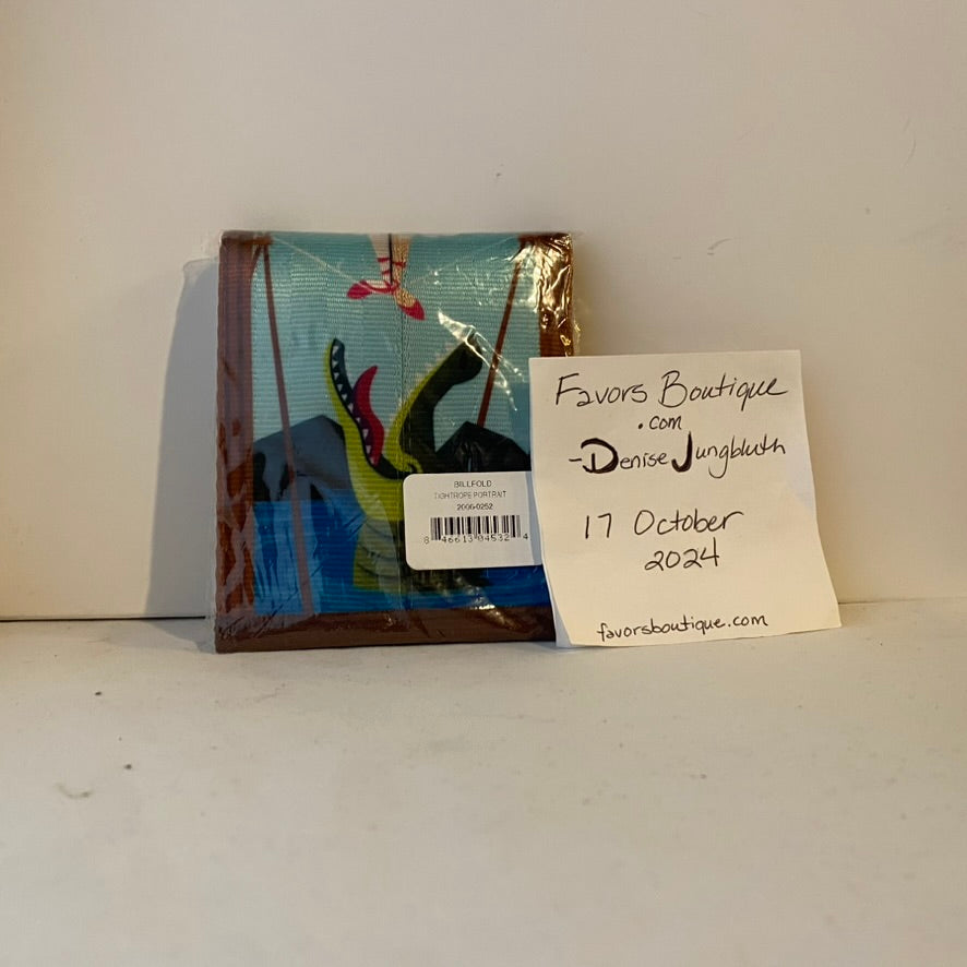 Harveys - Billfold / Haunted Mansion Tightrope Portrait - New