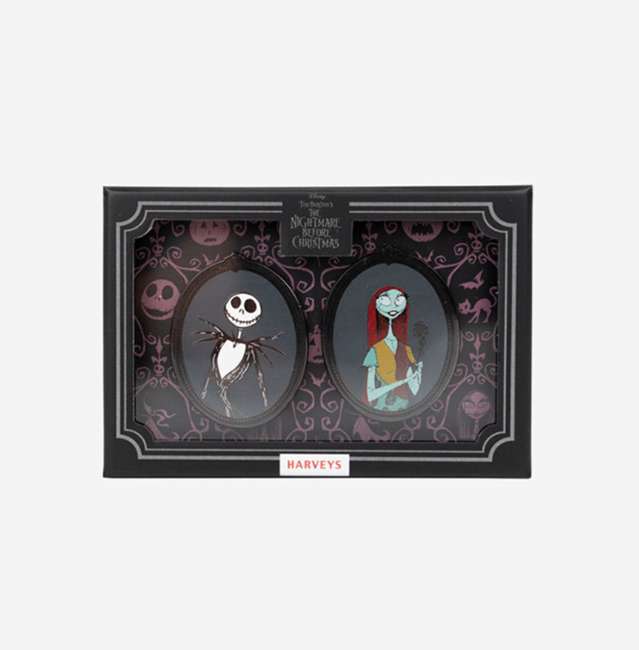 Harveys - Pin Set / Nightmare Before Christmas Jack and Sally - New