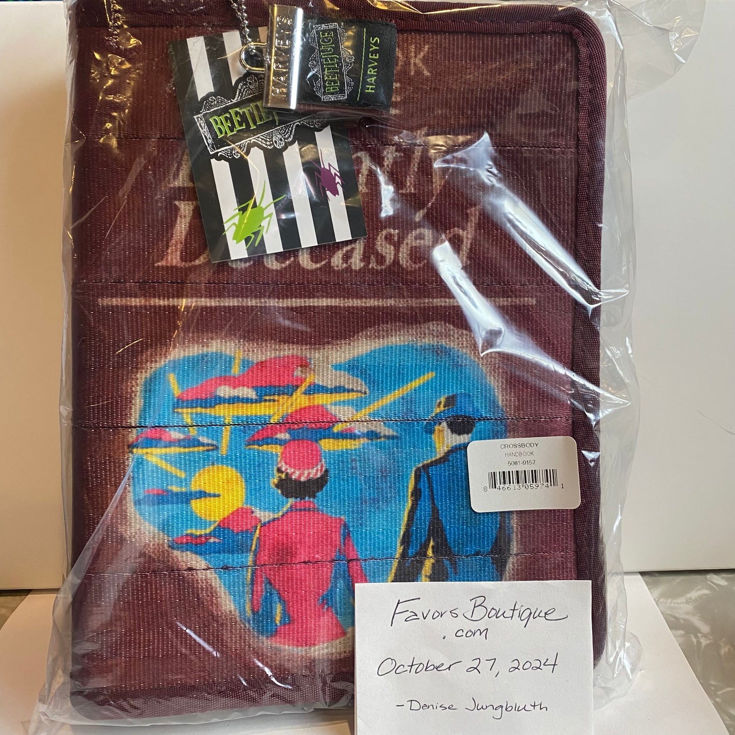 Harveys - Crossbody / Beetlejuice Handbook - New