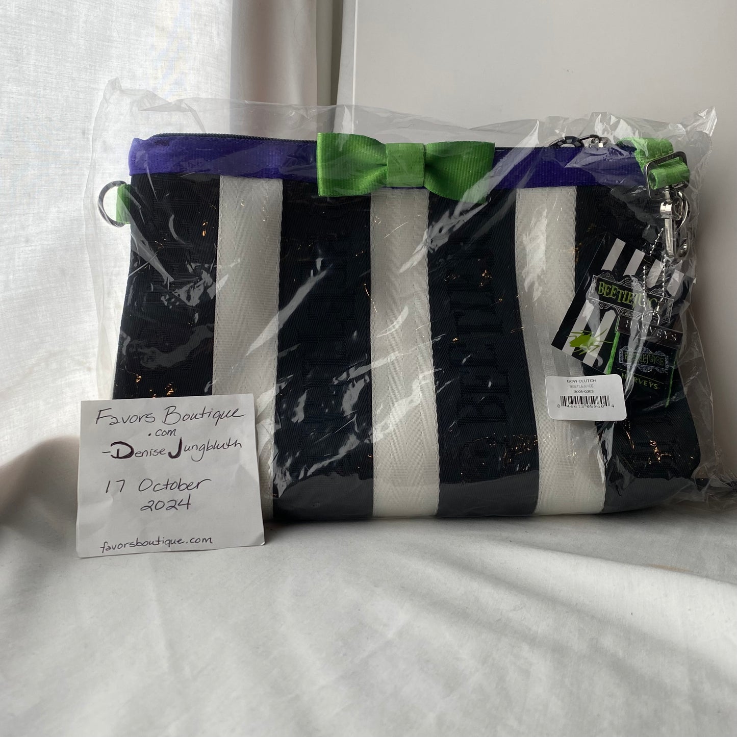 Harveys - Bow Clutch / Beetlejuice - New