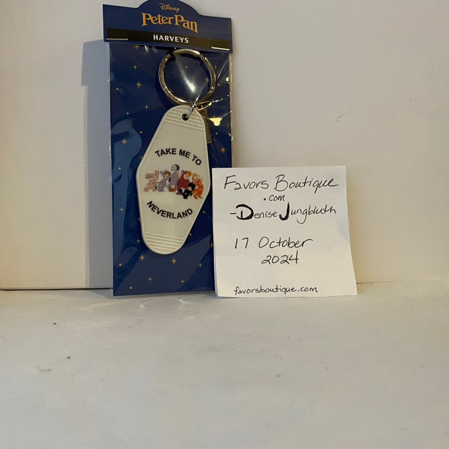 Harveys - Key Tag / Peter Pan Lost Boy Adventure - New