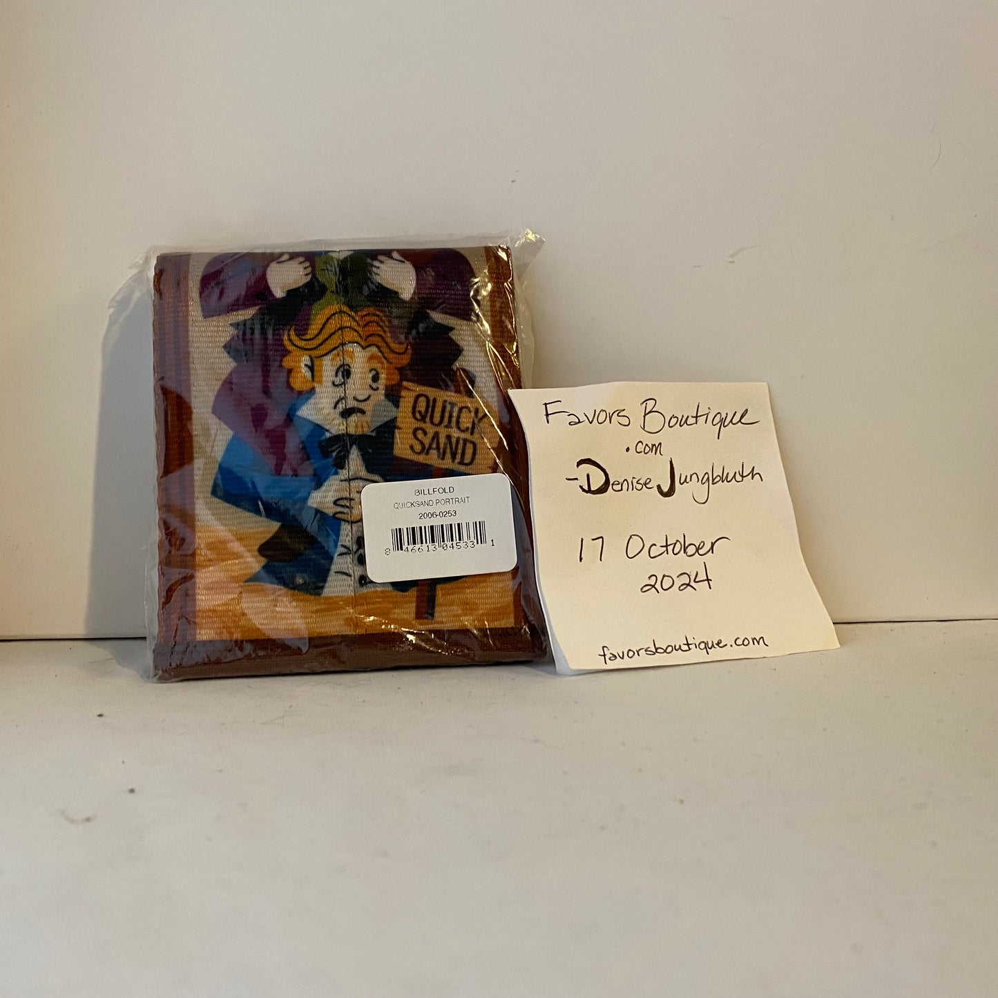 Harveys - Billfold / Haunted Mansion Quicksand Portrait - New