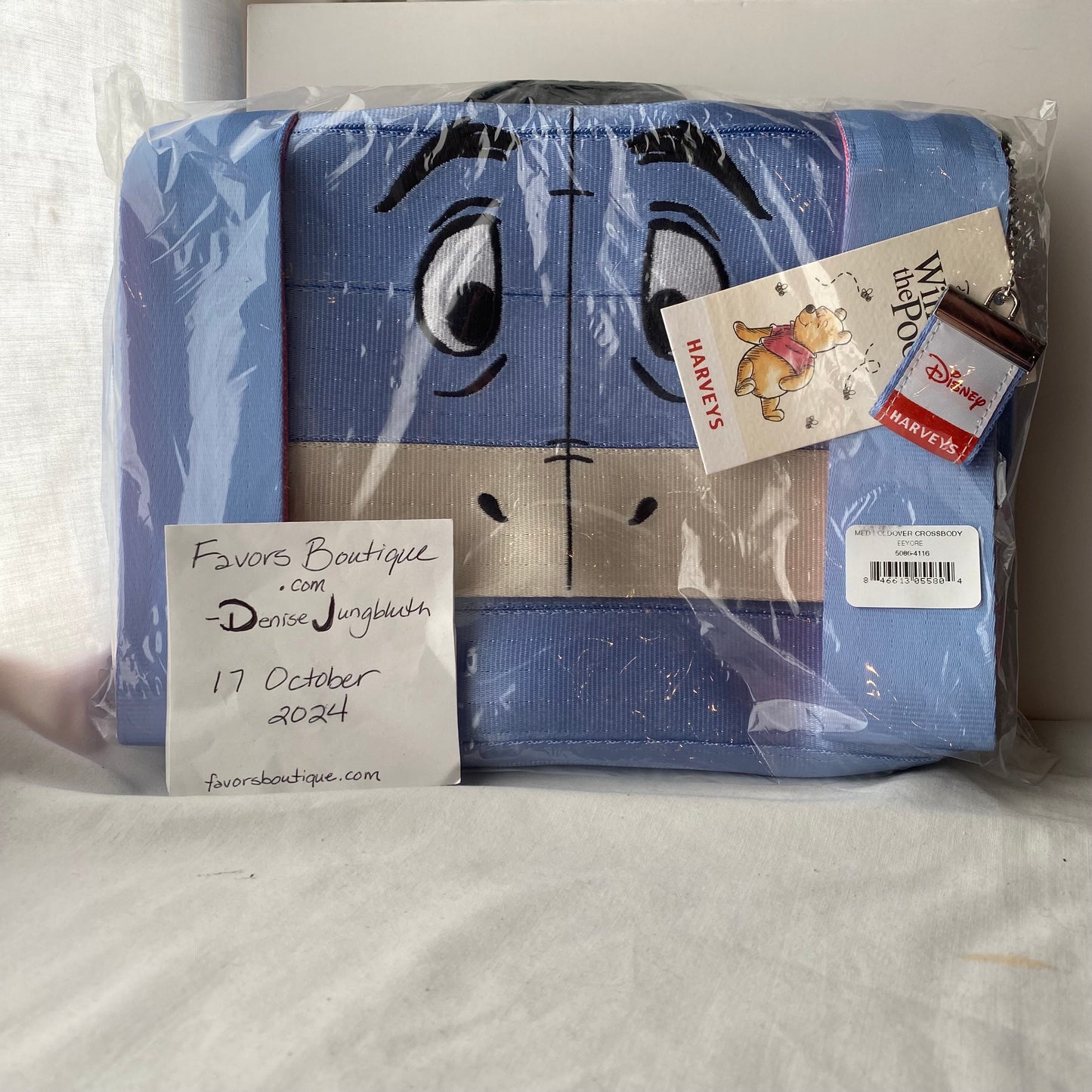 Harveys - Medium Foldover Crossbody / Eeyore - New