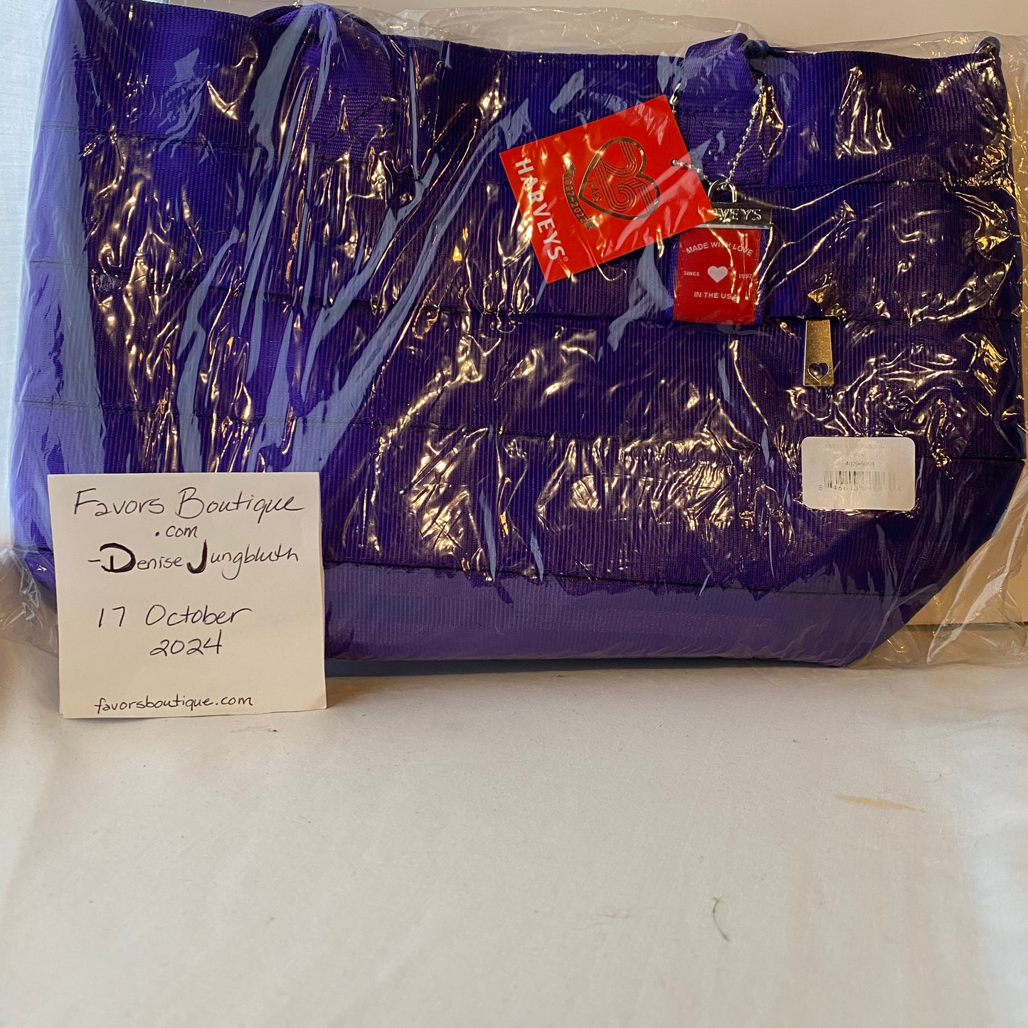 Harveys - Mini Streamline Tote / Iris - New